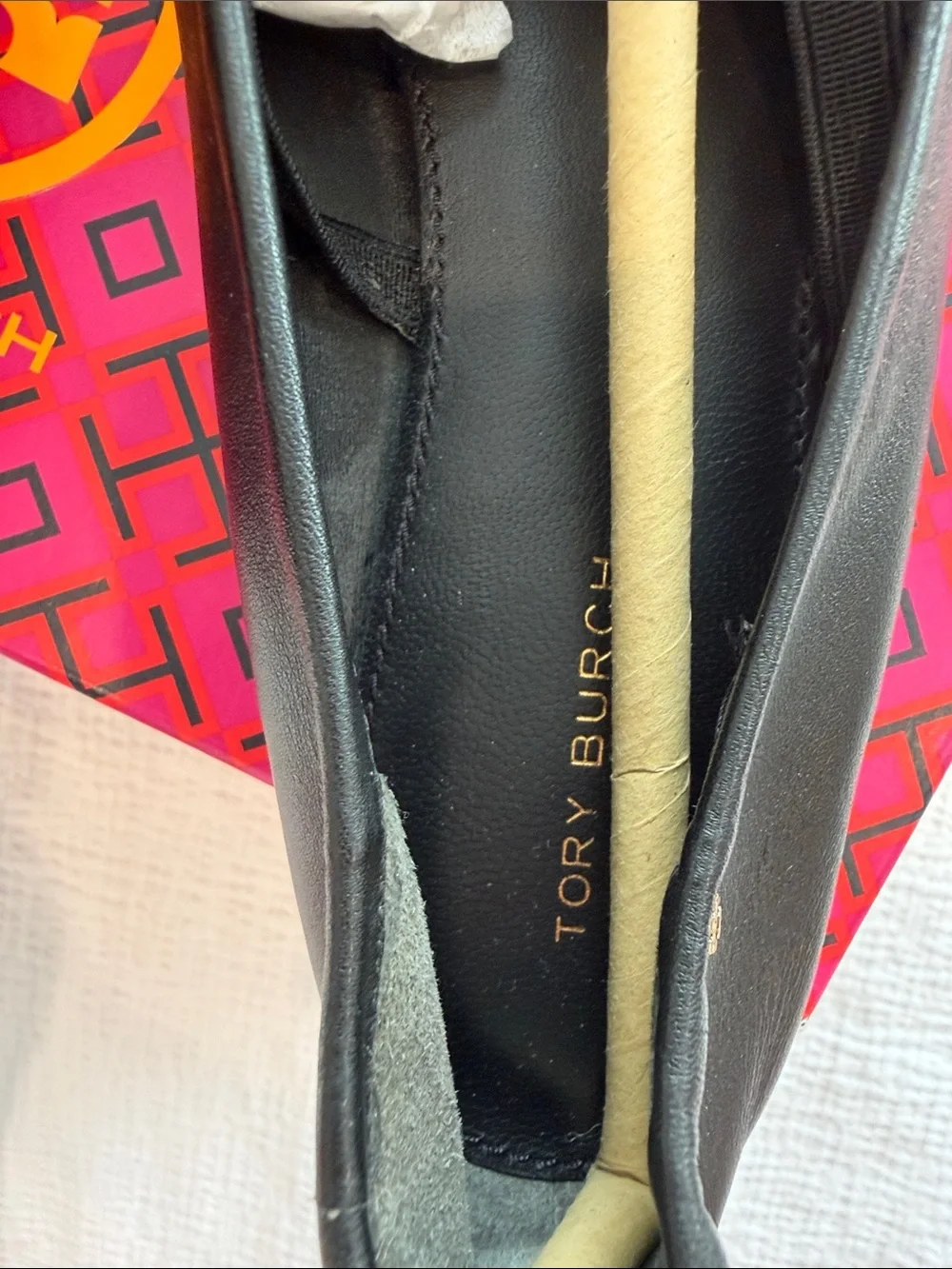 Tory Burch Mary Jane Ballet Flats with Square Toe